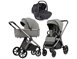 Коляска 3в1 Carrello Omega Superb Grey (Vega)