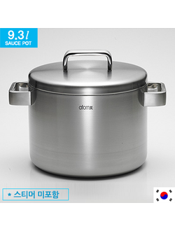 Атоми Кастрюля круглая из медицинской стали MediCook 9,3 л