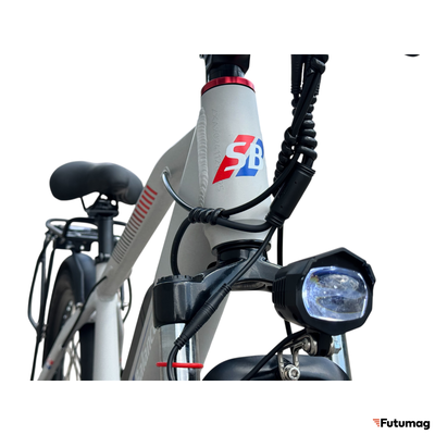 Электровелосипед SmartBalance City серый