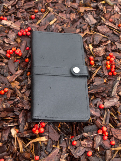 Кожаное портмоне Forno black (арт. 7417-01)