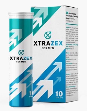 Xtrazex effervescent tablets for men