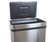 AGB-60M Ksitex Корзина сенсорная автоматическая с открывающейся крышкой 60 литров нержавеющая сталь AISI 410 Матовая