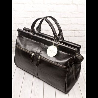 Кожаный саквояж Veano Premium brown (арт. 4004-52)