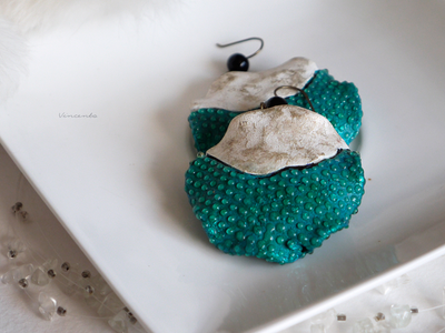 Сказки братьев Гримм. Круглые серьги в стиле фэнтези из коллекции волшебных украшений Винсенто