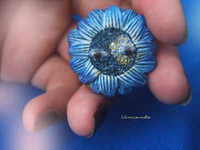 Наблюдатель Рассвета. Необычное кольцо-цветок из Страны Чудес