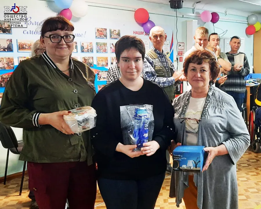 Спортивные соревнования в обществе инвалидов г. Артема 14.06.2024