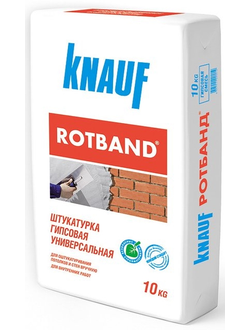 КНАУФ Ротбанд штукатурка гипсовая 10кг.