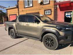 Защитная дуга покрытием «раптор» d76 для Toyota Hilux 2018-