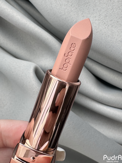 Topface Помада матовая для губ Instyle Matte Lipstick PT155 тон 001 white mocha kiss