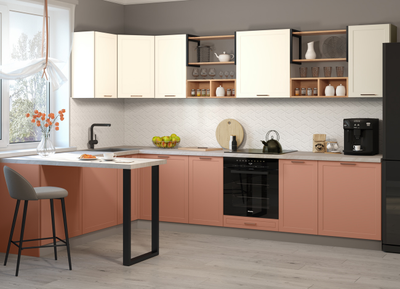 Кухня «Квадро» Оливково-зеленый  модульная кухня