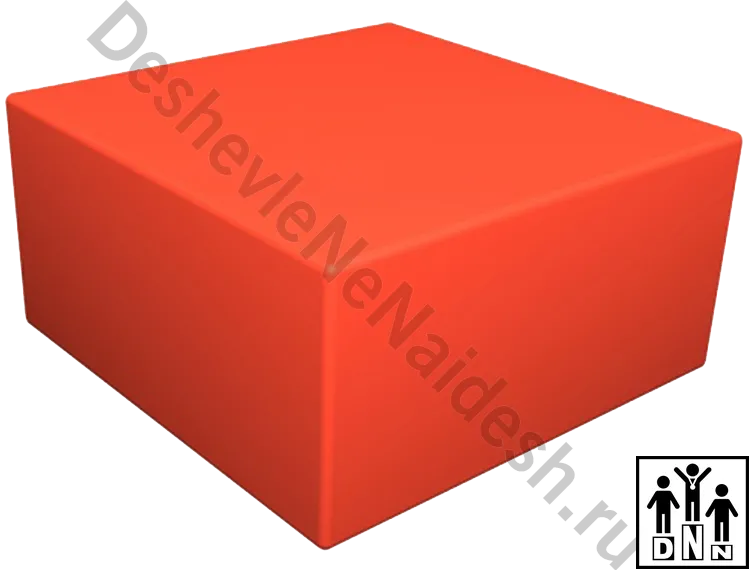 Мягкий модуль прямоугольник 600x600x300