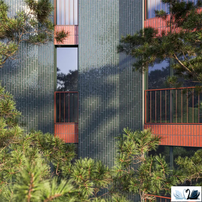 Плитка настенная Kerama Marazzi Мажорель 6 х 28,5 см бордовый глянцевый