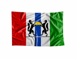 Флаг Новосибирской Области