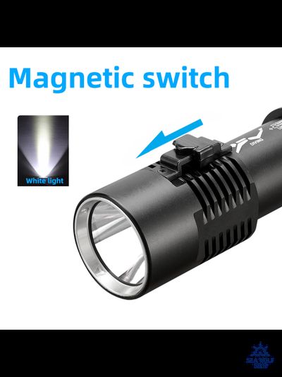 Фонарь подводный Diving D1 P70-1950Lm-белый 13см, бокс, комплект