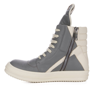 Converse x Rick Owens Lido Jumbo Laced Geobasket High Grey Milk