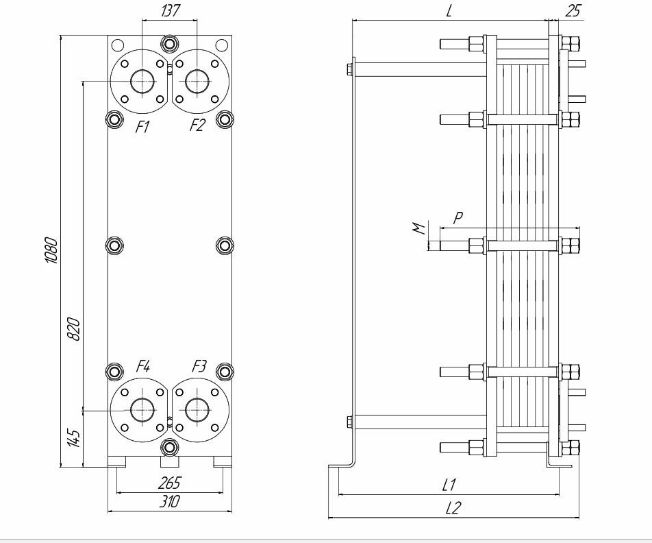Разборные пластинчатые теплообменники TG