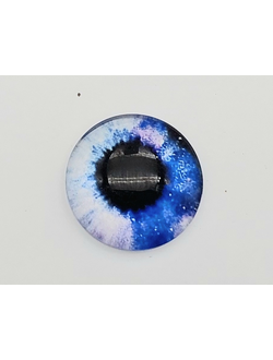 Глазки стеклянные неклеевые дизайн 9, размер 6 мм