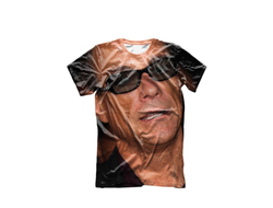 Футболка 3D Jean-Claude Van Damme, Жан-Клод Ван Дамм №11