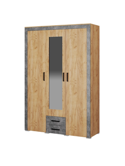 Шкаф для одежды Адель Крафт/Ателье (ТЭКС)