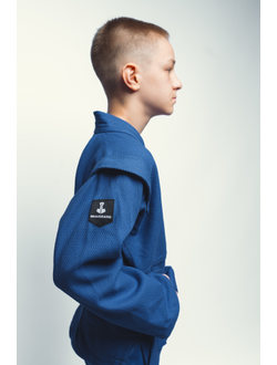 Куртка детская для самбо плетеная ВФС BRAVEGARD Junior синяя