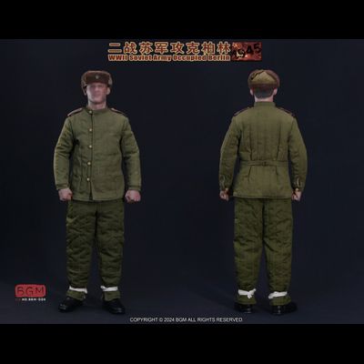 Комплект красноармейца в Берлине (с винтовкой) - Коллекционный КОМПЛЕКТ 1/6 WWII Soviet Army Occupied Berlin 1945 Accessories Set (BGM-005A) - BGM