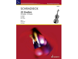 Schradieck, Heinrich 25 Studien op.1 für Violine