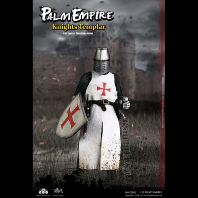 Тамплиер - Коллекционная фигурка 1/12 POCKET EMPIRES - TEMPLAR KNIGHT (PE002) - COOMODEL