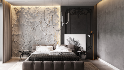 Панно гипсовое BASALT артикул SPN9