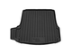 Коврик в багажник пластиковый (черный) для Skoda Octavia A5 (09-13)  (Борт 4см)