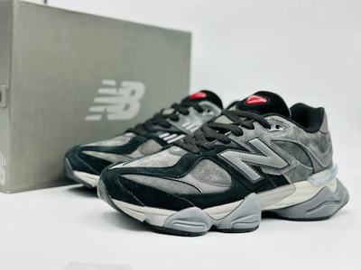 New Balance 9060 Dark Grey Winter С Мехом