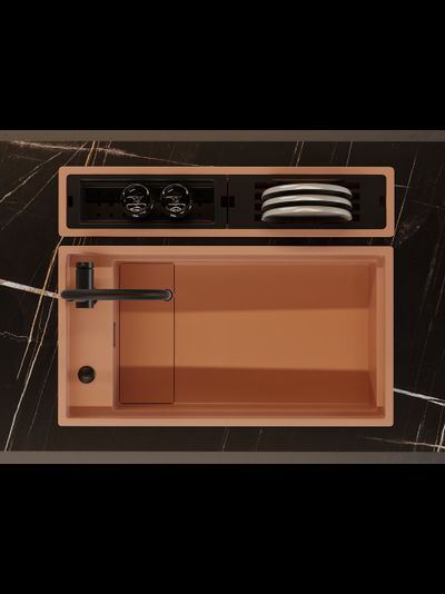 Мойка OMOIKIRI KINARU PRO 86-U/I