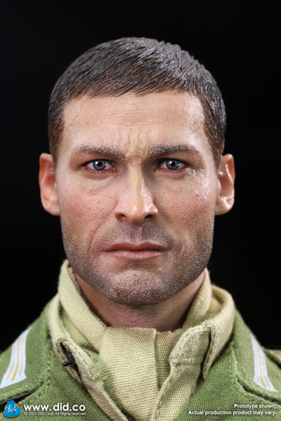 ТРЕСНУЛ УГОЛОК - Солдат немецкого африканского корпуса - КОЛЛЕКЦИОННАЯ ФИГУРКА 1/6  WW2 German Africa Corps WH Infantry – Burk (D80152) - DID