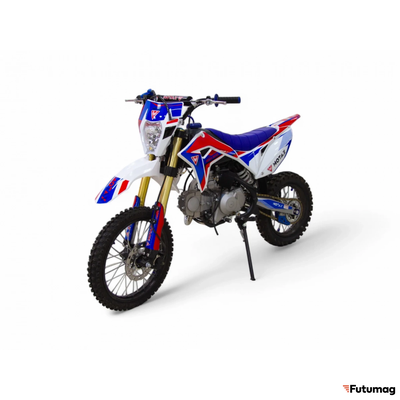 Питбайк MOTAX MX 125 Белый-синий