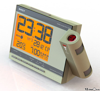 Проекционные часы-будильник RST 32758