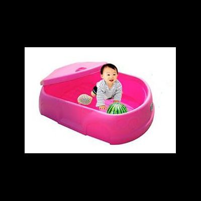 Пластиковая песочница — Бассейн «Lerado» с крышкой