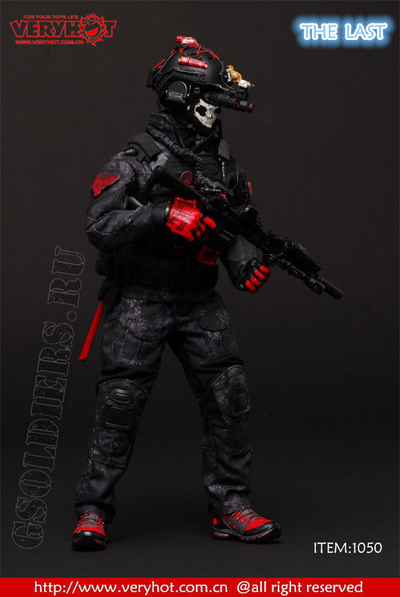 КОМПЛЕКТ ЭКИПИРОВКИ 1/6 (1050) -VERYHOT (БЕЗ ТЕЛА И ГОЛОВЫ)