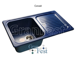 мойка Granfest STANDART GF-S780L цвет  cиний