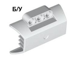 ! Б/У - Technic, Panel Engine Block Half / Side Intake, White (61069 / 4529162) - Б/У