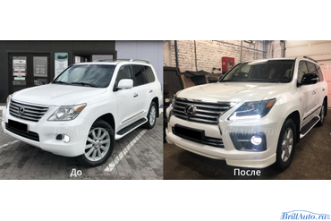 Рестайлинг Lexus LX 570 25th ANNIVERSARY 2008-2015