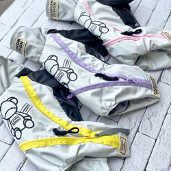 Limargy Дождевик для девочек с плюшевым подкладом "Bear"