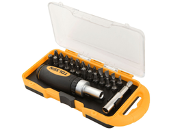 Набор вставок (бит) 1/4", PH, PZ, Hex, Torx, Slotted, 26 предметов TOLSEN TT20034