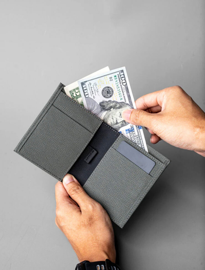 Кошелек Alpaka Ark Bifold Cash Wallet Axoflux 300D Grey