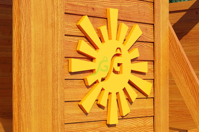 Детская площадка IgraGrad Клубный домик Макси с трубой Luxe