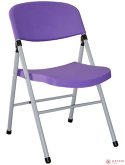Стул для кейтеринга складной фиолетовый