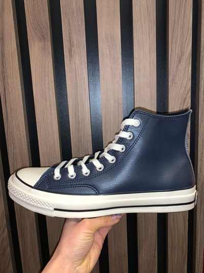 Кожаные кеды Converse Chuck Taylor 70 синие высокие 169581C оригинал