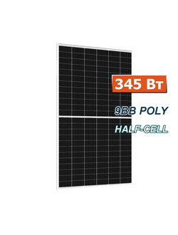 Солнечная батарея AXIOMA Energy 345Вт поли 9BB Half-Cell AXP144-9-156-345