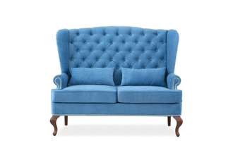 Диван с ушами 2-местный 136 см