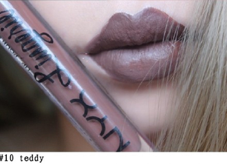 Жидкая матовая помада NYX Lip Lingerie 10 Teddy