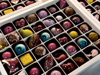 Конфеты ручной работы - 42 конфеты Арт 3.391 Бельгийский шоколад