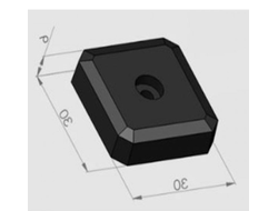 RFID метка UHF LEONIX Micro, U8 (30x30x6 мм)